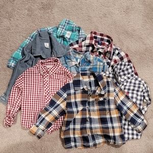 12-18m long sleeve button down shirts